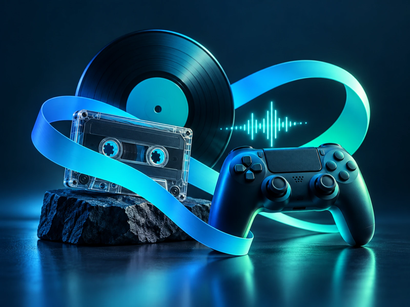 Abstract Era Motion Studios brand artwork